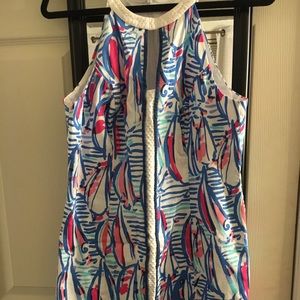 Lilly Pulitzer Pearl Shift dress Red Right Return